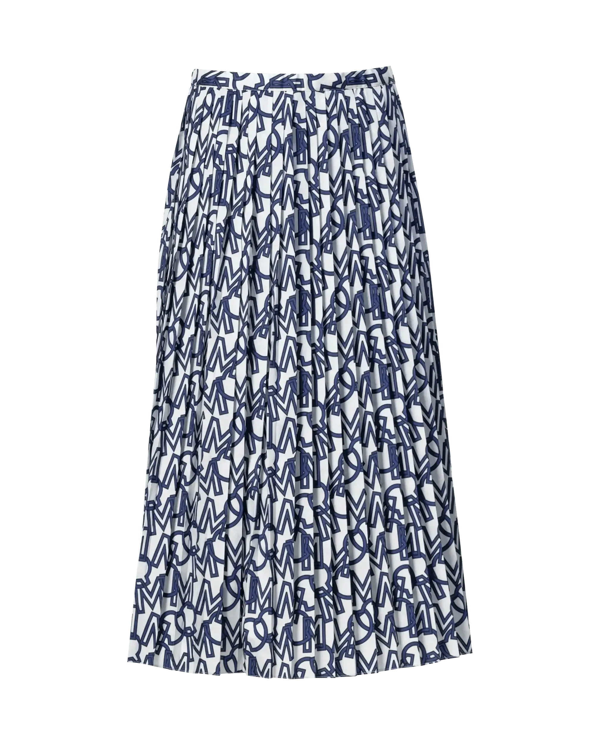 Anagram Printed Midi Skirt