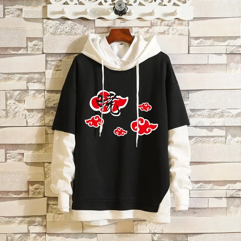 Black White Denim Hoodies/Jackets Collection 2 Naruto/Boruto (Variants Available)