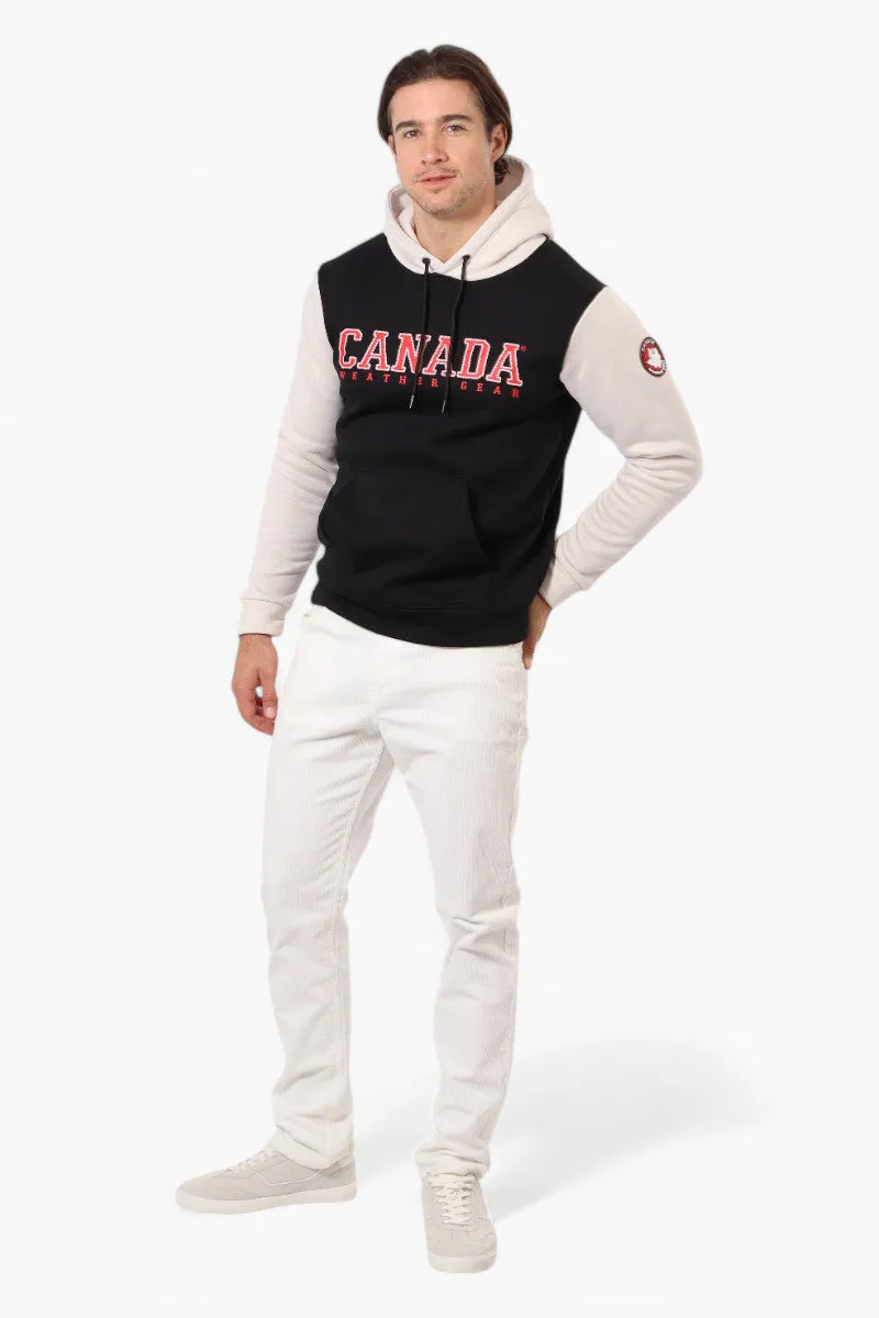 Canada Weather Gear Colour Block Hoodie - Black