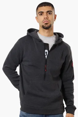 Canada Weather Gear Logo Zipper Detail Hoodie - Black