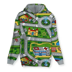 Car Carpet City Womens Zip Hoodie