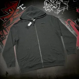 *CROOKS & CASTLES* (GREY-BLACK) ~MIRROR~ ZIP UP HOODIE