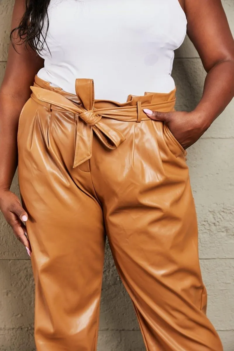 Dare To Wear Out Heyson Faux Leather Pants