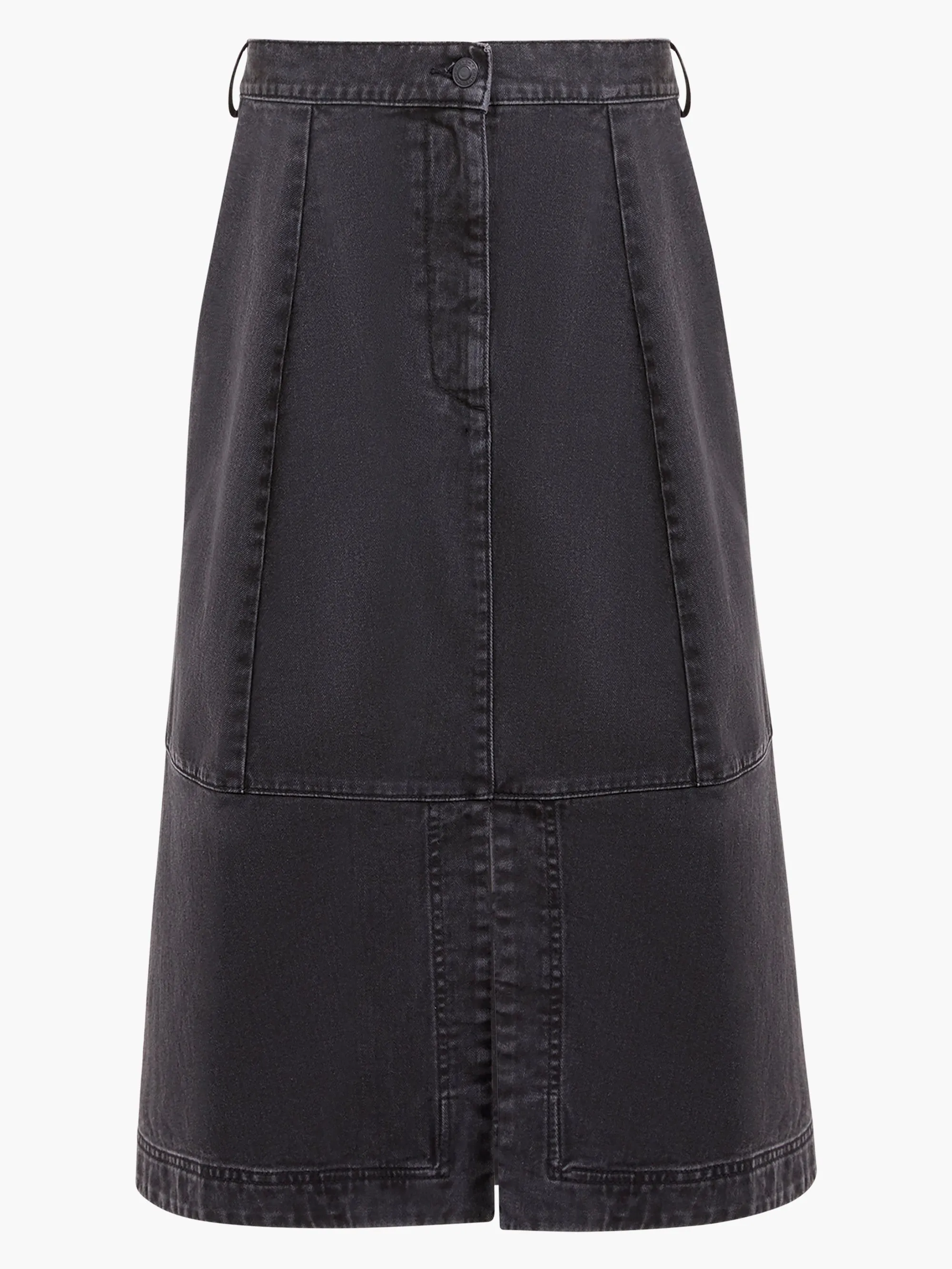 Denver Denim Midi Skirt