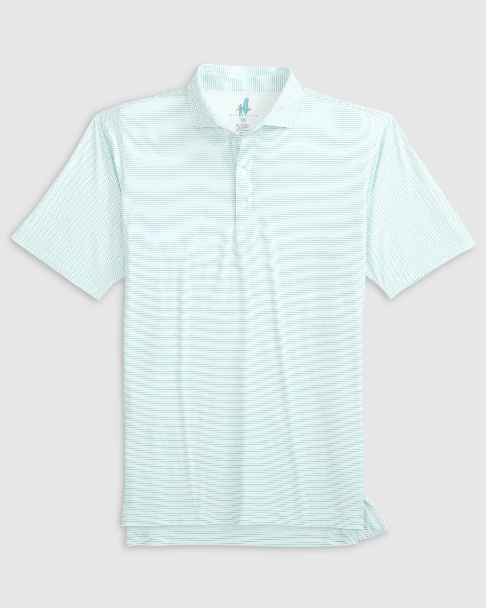 Featherweight Performance Polo - Double Eagle Stripe