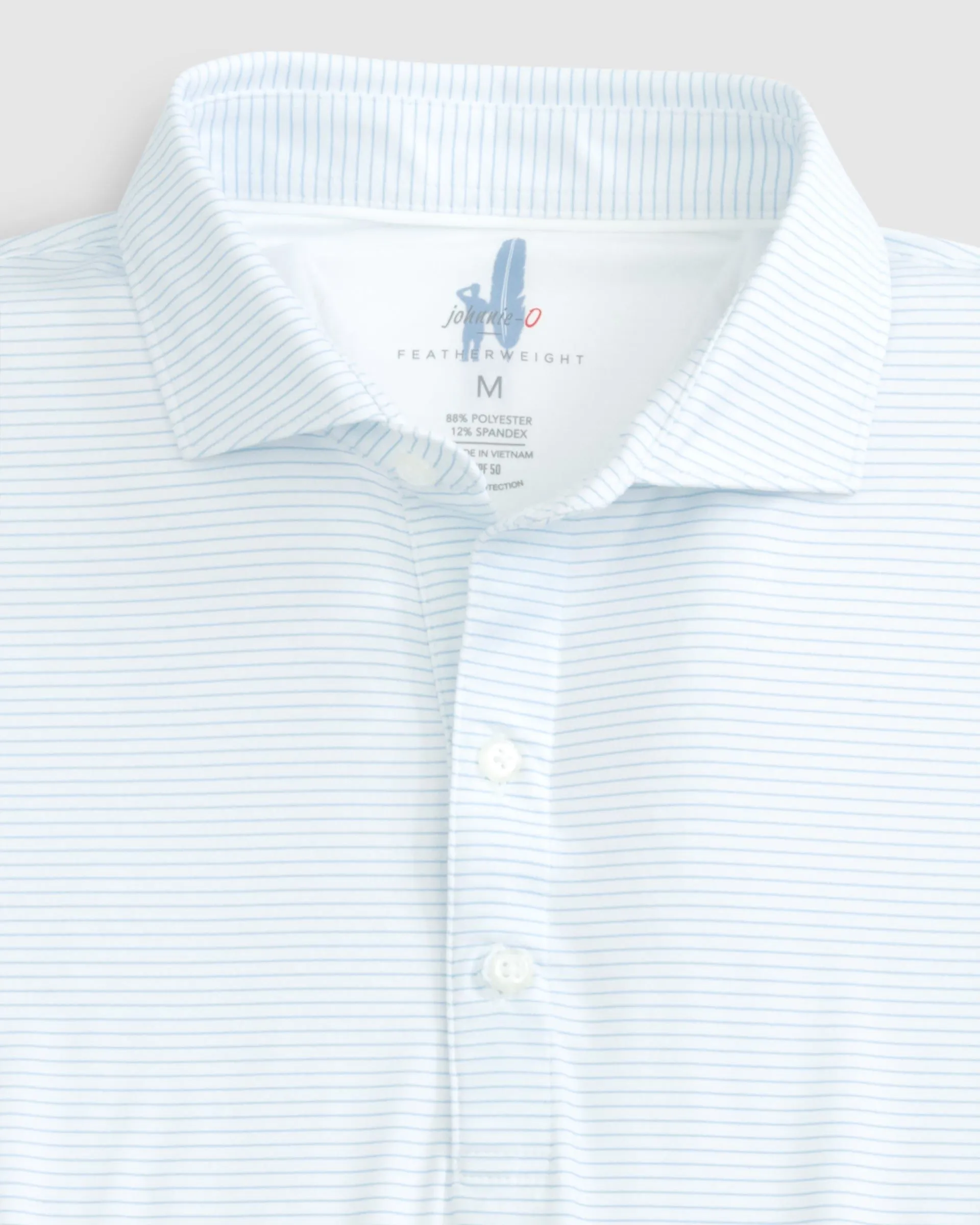 Featherweight Performance Polo - Double Eagle Stripe