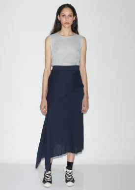 Flared Cotton Skirt