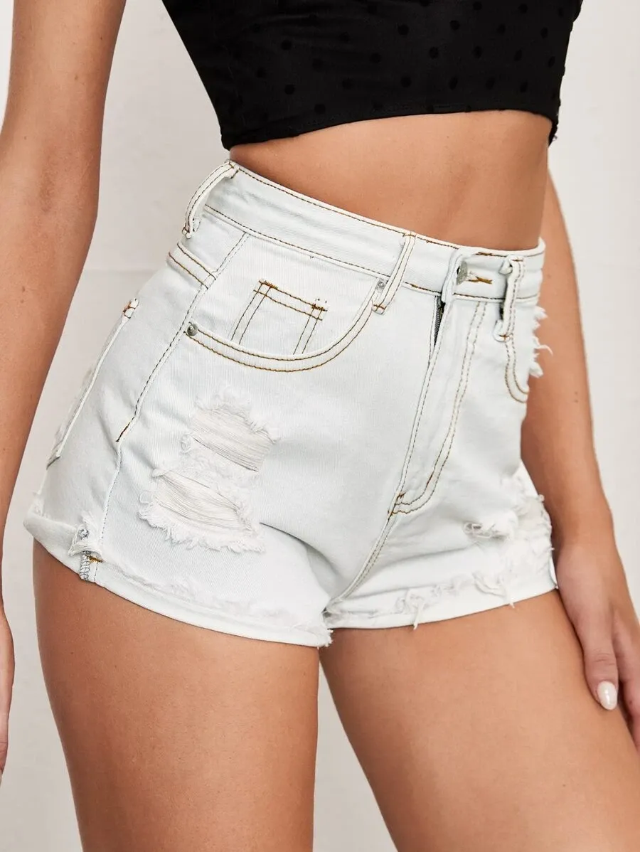 Gulfi Denim Shorts