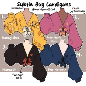 (Interest Check) Subtle Bug Cardigans