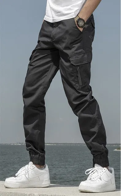 Men Fashion Streetwear Casual Camouflage Cargo Pants