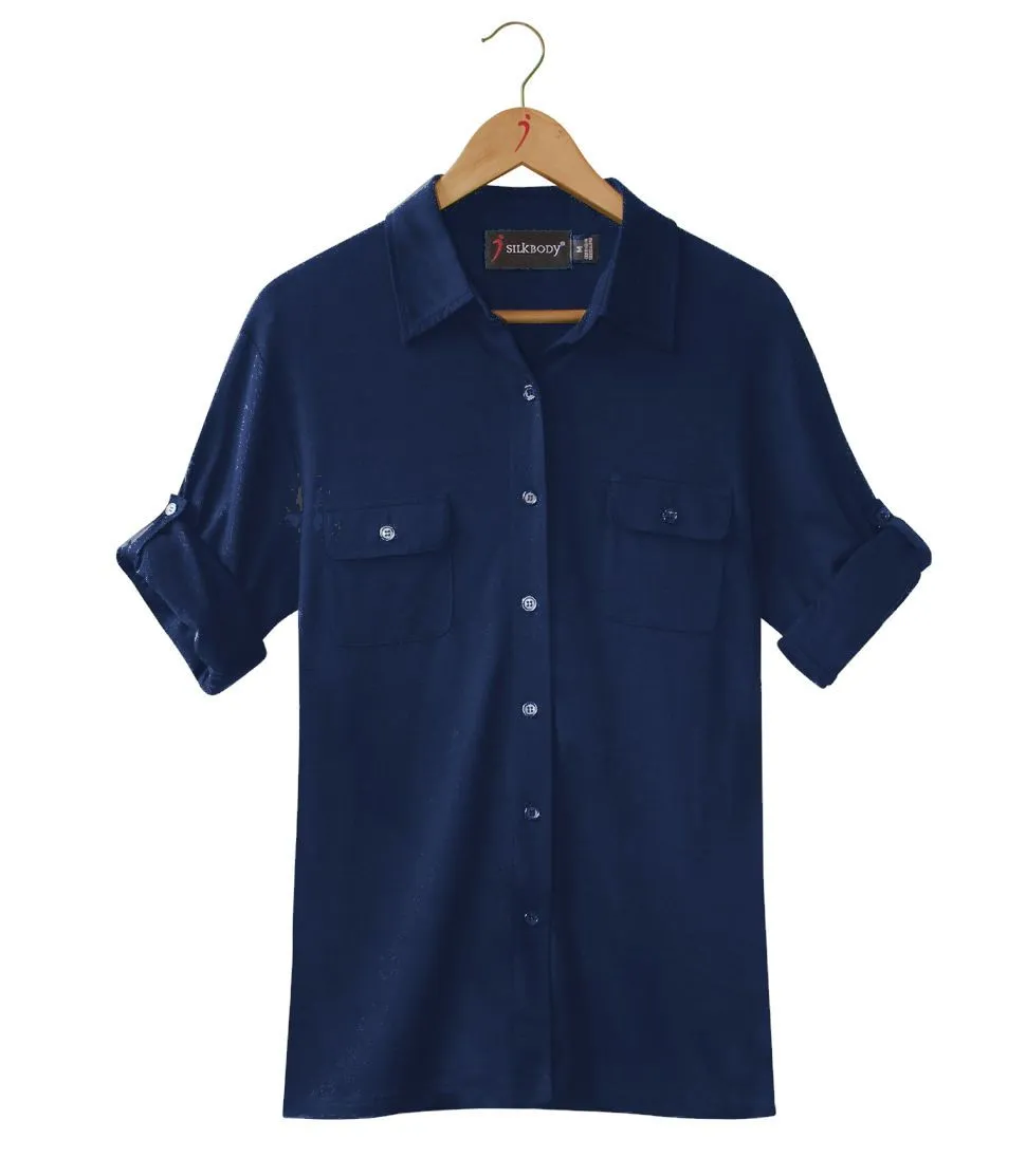 Men's Silkspun Travel Shirt