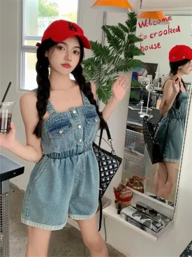 Orson Denim Romper