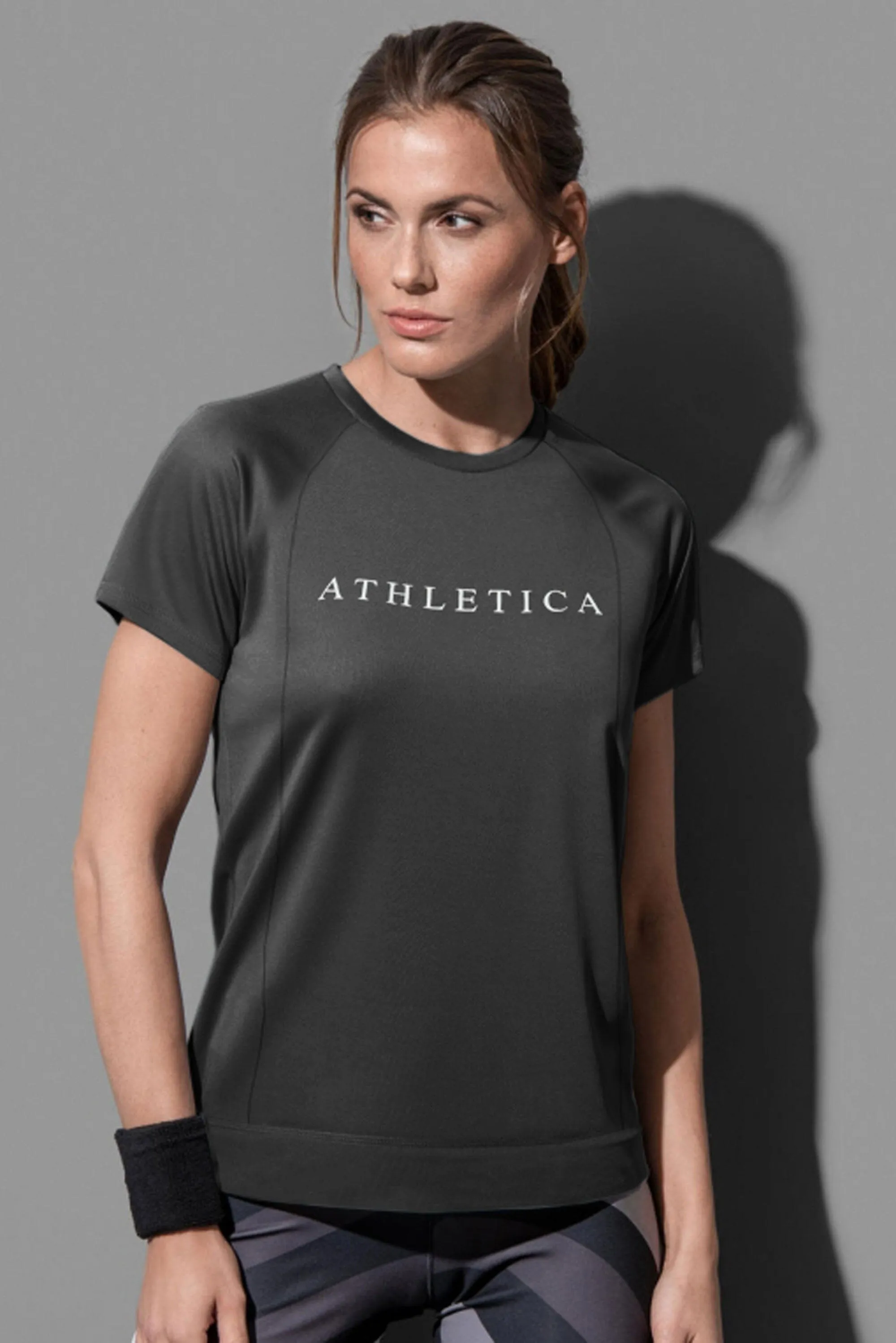 Polo Athletica Women's Raglan Sleeve Activewear Tee Shirt