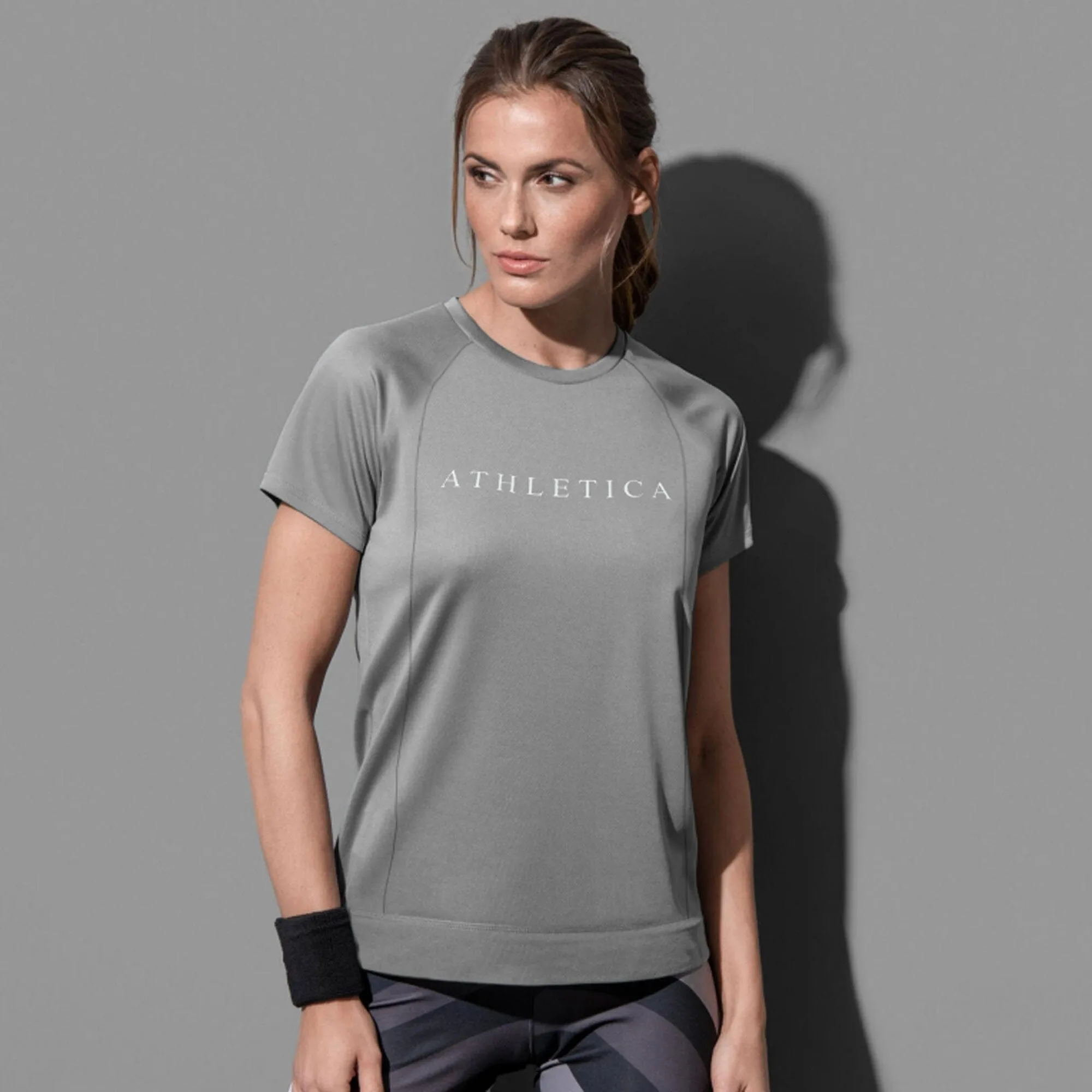 Polo Athletica Women's Raglan Sleeve Activewear Tee Shirt