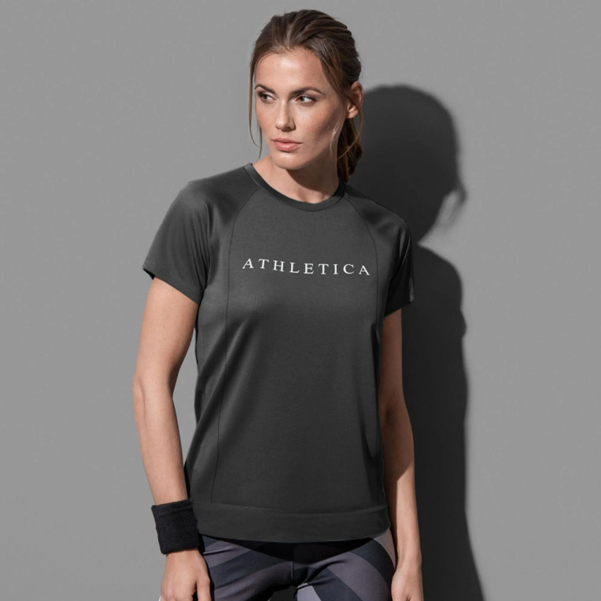 Polo Athletica Women's Raglan Sleeve Activewear Tee Shirt