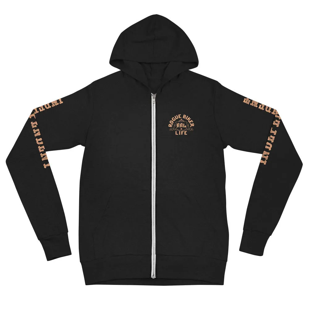 Ride Or Die Eagle [Independent] | Unisex Zip Hoodie