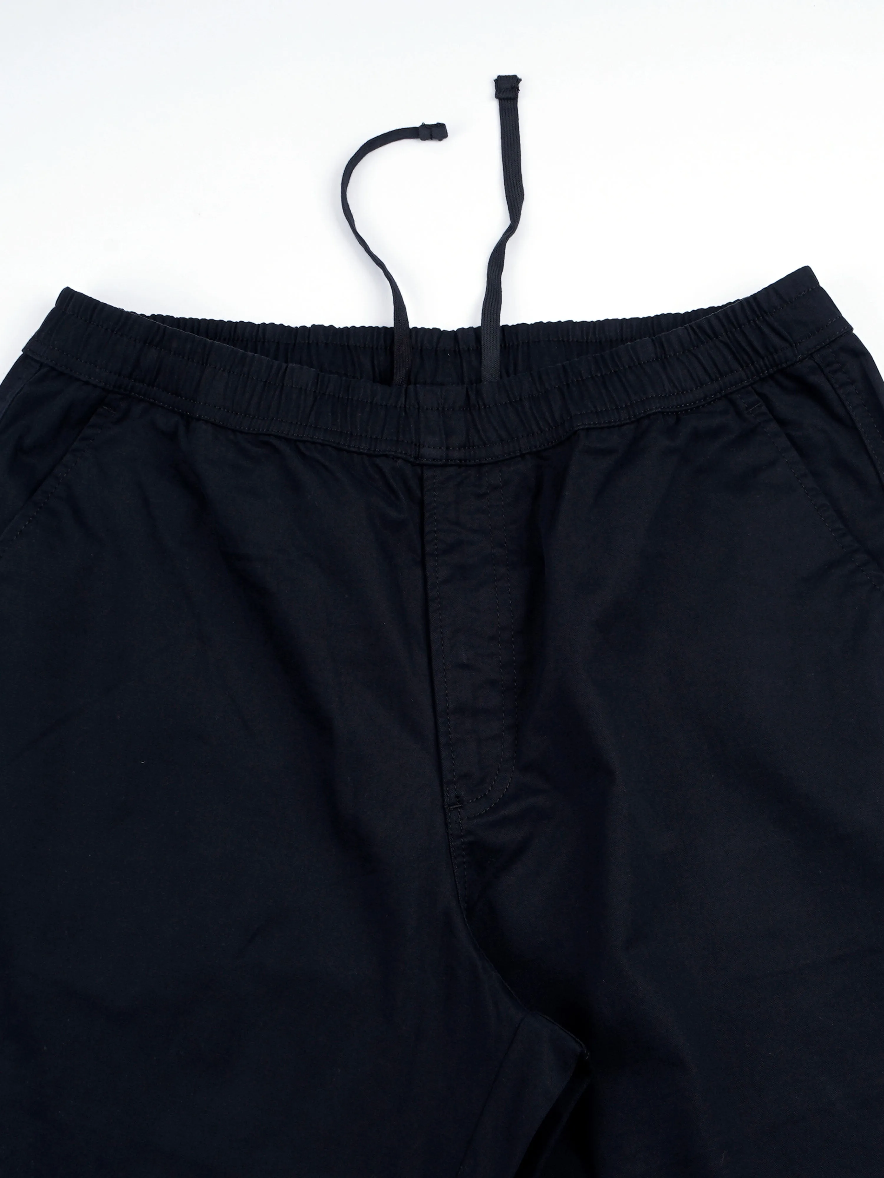 Soft Cotton Relaxed Black Flexiwaist Pants