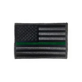 Subdued Thin Green Line® Military American Patch