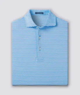 Tanner Stripe Performance Polo