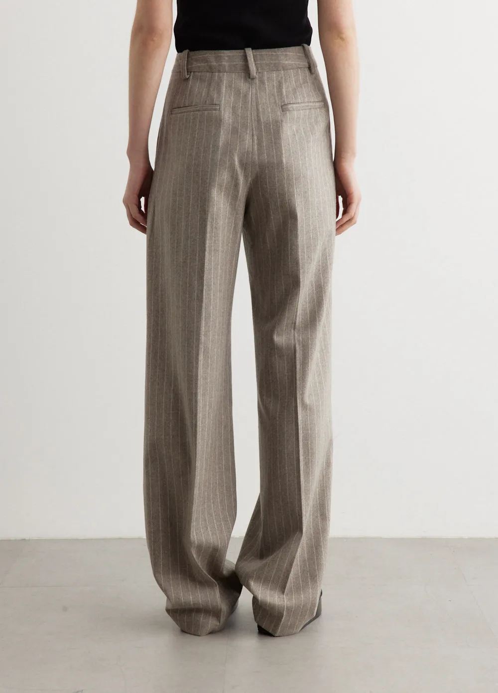 Wide Leg Striped Pants